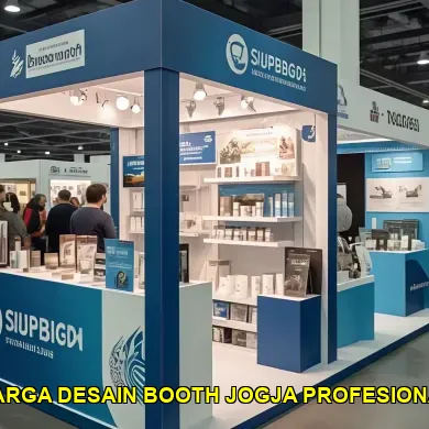 harga desain booth jogja profesional